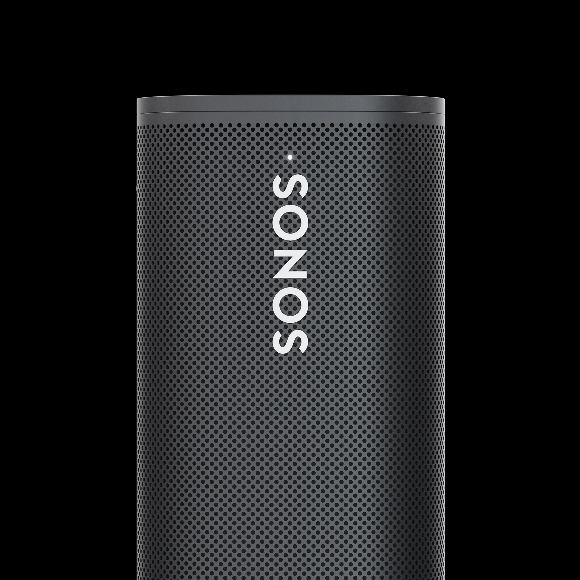 Speaker standing upright